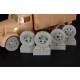 1/48 Opel Blitz Wheels For Tamiya/Supermodel Kit