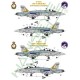 RAAF Decals for 1/72 McDonnell Douglas F/A-18B Hornet 2OCU (Delivery markings 1985)