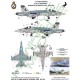 RAAF Decals for 1/48 McDonnell Douglas F/A-18A Hornet 75 SQN (Magpie scheme 1995) A21-29