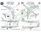 RAAF Decals for 1/100 Boeing 707-338 33 SQN (High/Low-Vis schemes) Tanker/VIP Aircraft