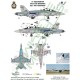 RAAF Decals for 1/72 McDonnell Douglas F/A-18B Hornet 77 SQN "Daphne"