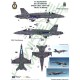 RAAF Decals for 1/48 McDonnell Douglas F/A-18A Hornet 77 SQN (Dark grey / standard) A21-7