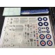 RAAF Decals for 1/72 Avro Lincoln Mk30/31 Covers ALL Squadrons