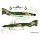 RAAF Decals for 1/48 McDonnell Douglas F-4E Phantom II 1 and 6 SQN, 82 Wing - US lease