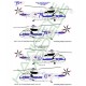 Australian RAN Decal for 1/144 Westland Sea King Mk 50 HS-817 SQN (RAN 75th Anniversary)