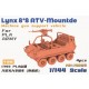 1/144 PLA Army Lynx 8x8 ATV-Mounted Machine Gun Support Vehicle