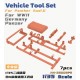 1/35 WWII German Panther Ausf.G Vehicle Tool Set [Professional Edition]