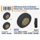 1/35 WWII German Sd.Kfz.234 Weighted Wheels Type.1 (Contain Spare Wheel)