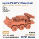 1/72 PLA Army Lynx 6x6 ATV-Mounted 107mm Rocket Launcher System