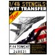 1/48 US Grumman F-14 Tomcat Stencils & RBF  