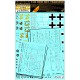 1/48 Bf109 "Afrika" Stencils & Markings for Eduard kits PLUS