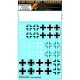 Decals for 1/48 Focke Wulf Fw 190A/F Crosses