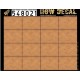 1/48 Natural Tone Light Wood Base White Decals (16pcs, A5 Sheet)   