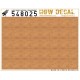 1/48 Light Wood - Natural Tone Decals (transparent, no grid, sheet: A5)
