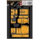 1/48 Boeing B-17 Wooden Floors &amp; Ammo Boxes #Light Wood Decals for HK Models