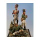 54mm Scale French Grenadier & Russian Prisoners, Battle of Austerlitz 1805