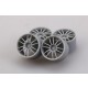 1/24 18inch Enkei GTC01 Wheels set (4 Wheel Rims)
