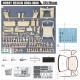 1/24 Nissan R34 Openable Door and Engine Detail-up Parts for Tamiya #24210