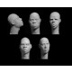 1/35 5x Bare Heads Black African Features