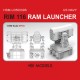 1/350 US Navy RIM-116 RAM Launcher (4pcs)