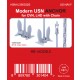 1/350 Modern USN ANCHOR (4pcs) for CVN, LHD with 20cm Chain