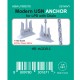 1/700 Modern USN ANCHOR (4pcs) for LPD with 29cm Chain