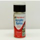 Acrylic - Black Matt Spray Paint (150ml)