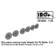 1/35 One-piece Narrow Road Wheels for IBG Pz.Kpfw. II Ausf. a1