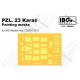 1/72 PZL 23 Karas Paint Masking for IBG Models #72505-72511