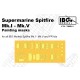 1/72 Spitfire Mk.I - Mk.V Painting Masks for IBG kit