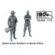 1/72 Italian Army Soldiers in North Africa (2 figures)