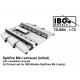 1/72 Spitfire Mk.I Exhaust (initial) with Installation Bracket for IBG kit