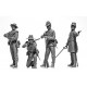 1/35 US Civil War Confederate Infantry (4 figures)