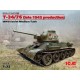1/35 WWII Soviet Medium Tank T-34/76 Late 1943 Production