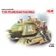 1/35 WWII Soviet Medium Tank T-34/76 with Tank Riders