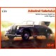 1/35 WWII German Staff Car Admiral Cabriolet with Crew (1 Model kit with 3 Figures)