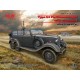 1/35 WWII German Type G4 Partisanenwagen Vehicle with Machine Gun