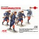 1/35 WWI French Infantry 1914 (4 Figures)