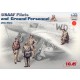 1/48 USAAF Pilots & Ground Personnel 1941-1945 (5 Figures)