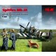 1/48 Supermarine Spitfire Mk.IX w/RAF Pilots &amp;Ground Personnel (1 Model kit with 7 Figures)