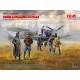 1/48 WWII Luftwaffe Airfield - Bf109F-4, Hs126 B-1 & 7 Figures