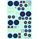 1/48 Spitfires/Hurricane Fighters of Operation Rutter Decals