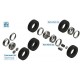 1/24 European Tractor Tires and Rims