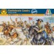 1/72 Confederate Cavalry in American Civil War (17 Figures+17 Horses)