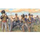 1/72 British Artillery in Napoleonic Wars (16 Figures with Guns)