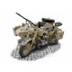 1/9 BMW R75 German Military Motorcycle with Sidecar