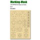 Marking Mask for 1/35 WWII US Star in Circle No.1