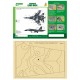 Airbrush Camo-Mask for 1/48 SU-27 FLANKER Camo 3