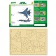 Airbrush Camo-Mask for 1/72 SU-27 FLANKER Camo 4