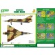 Airbrush Camo-Mask for 1/48 Dassault Mirage IIIC Camouflage Scheme 1